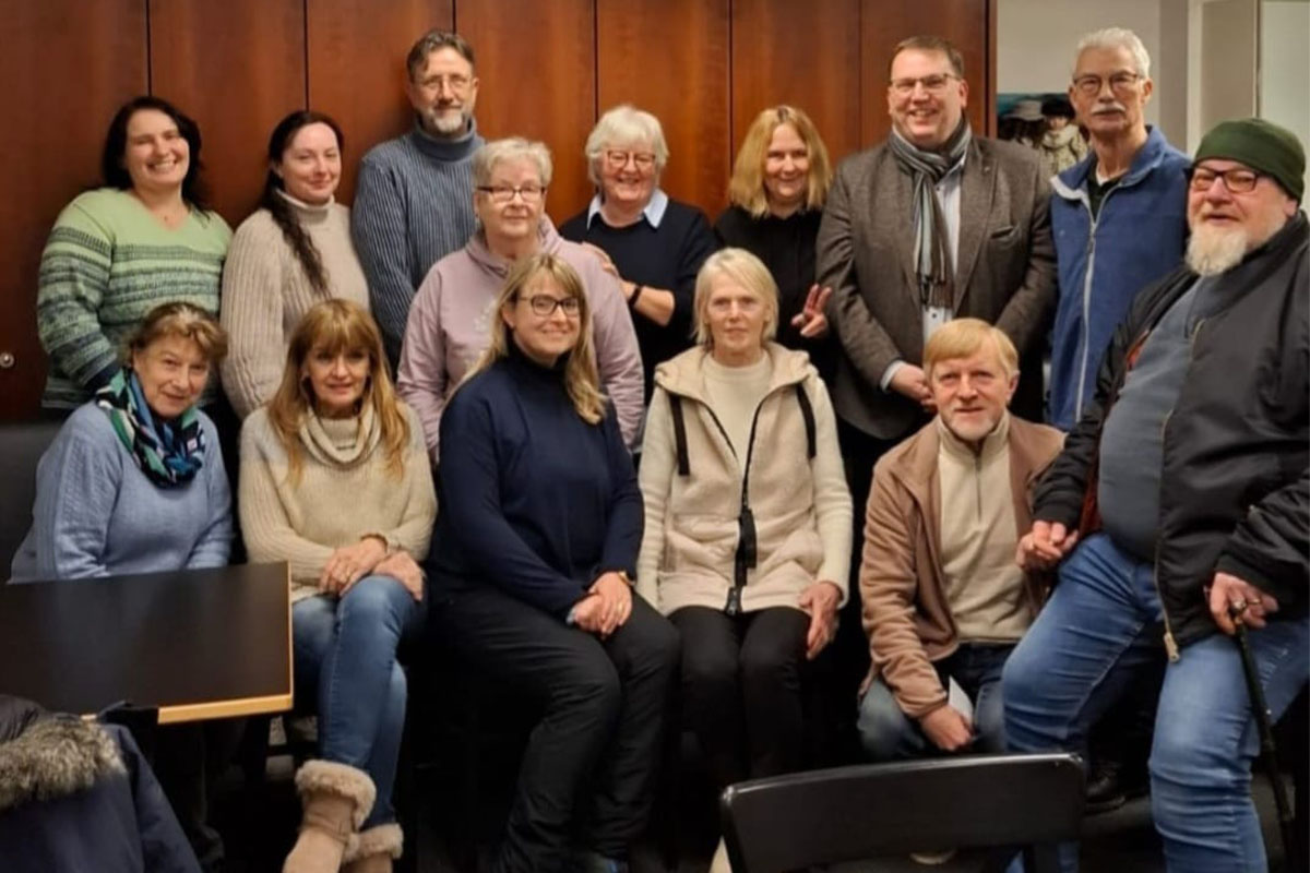 Bürgermeisterkandidat 2026 für 29633 Munster: Marco Tews im Gruppenfoto