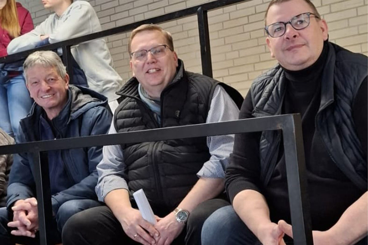 Bürgermeisterkandidat 2026 für 29633 Munster: Marco Tews auf der Tribühne