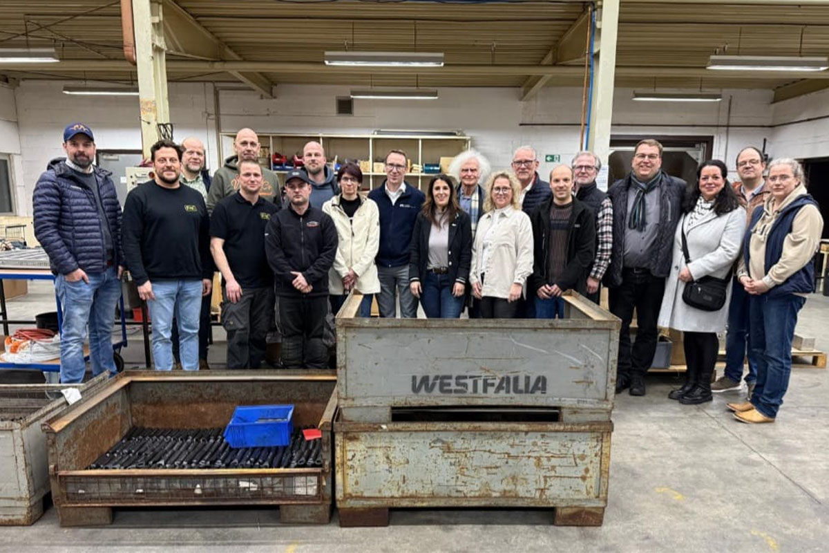 Bürgermeisterkandidat 2026 für 29633 Munster: Marco Tews im Gruppenfoto