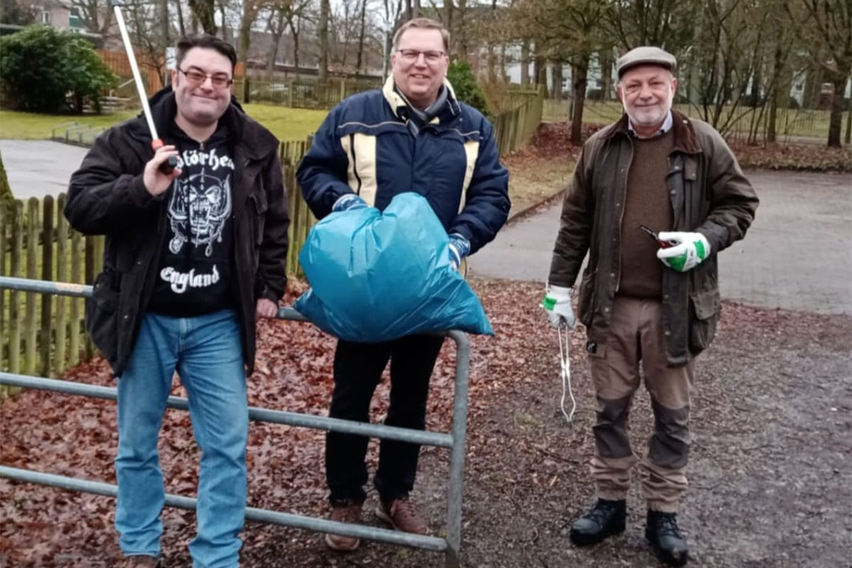 Bürgermeisterkandidat 2026 für 29633 Munster: Marco Tews im Gruppenfoto