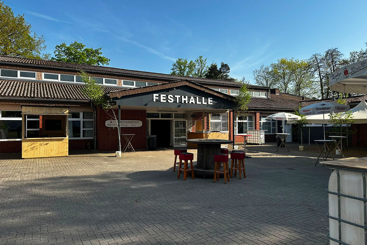 Eingang Festhalle in 29633 Munster